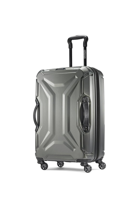 Cargo Max 28" Hardside Durable Large Checked Spinner Luggage with Divider Pockets, Olive