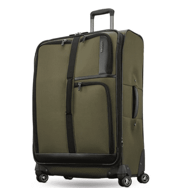 American Tourister Cargo Max 29" Softside Large Checked Spinner Luggage Single Piece - Olive