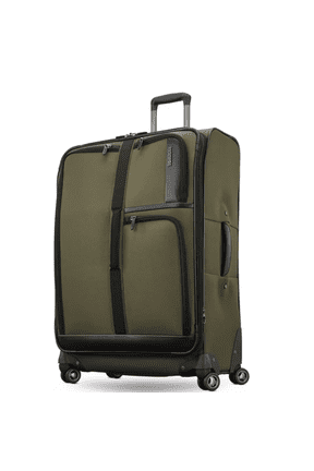 Cargo Max 29" Softside Large Checked Spinner Luggage with Divider Pockets, Olive
