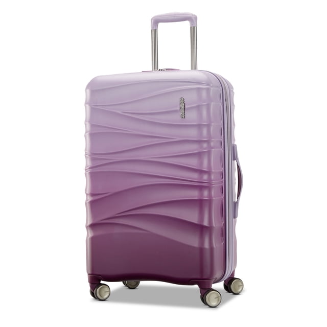 American Tourister Cascade 24" Hardside Medium Checked Upright Spinner Luggage
