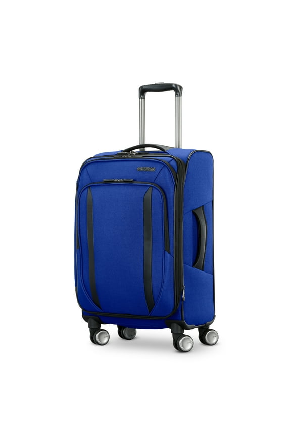Dash XLT Softside Carry On Luggage with Spinner Wheels Single Piece - Sapphire Blue