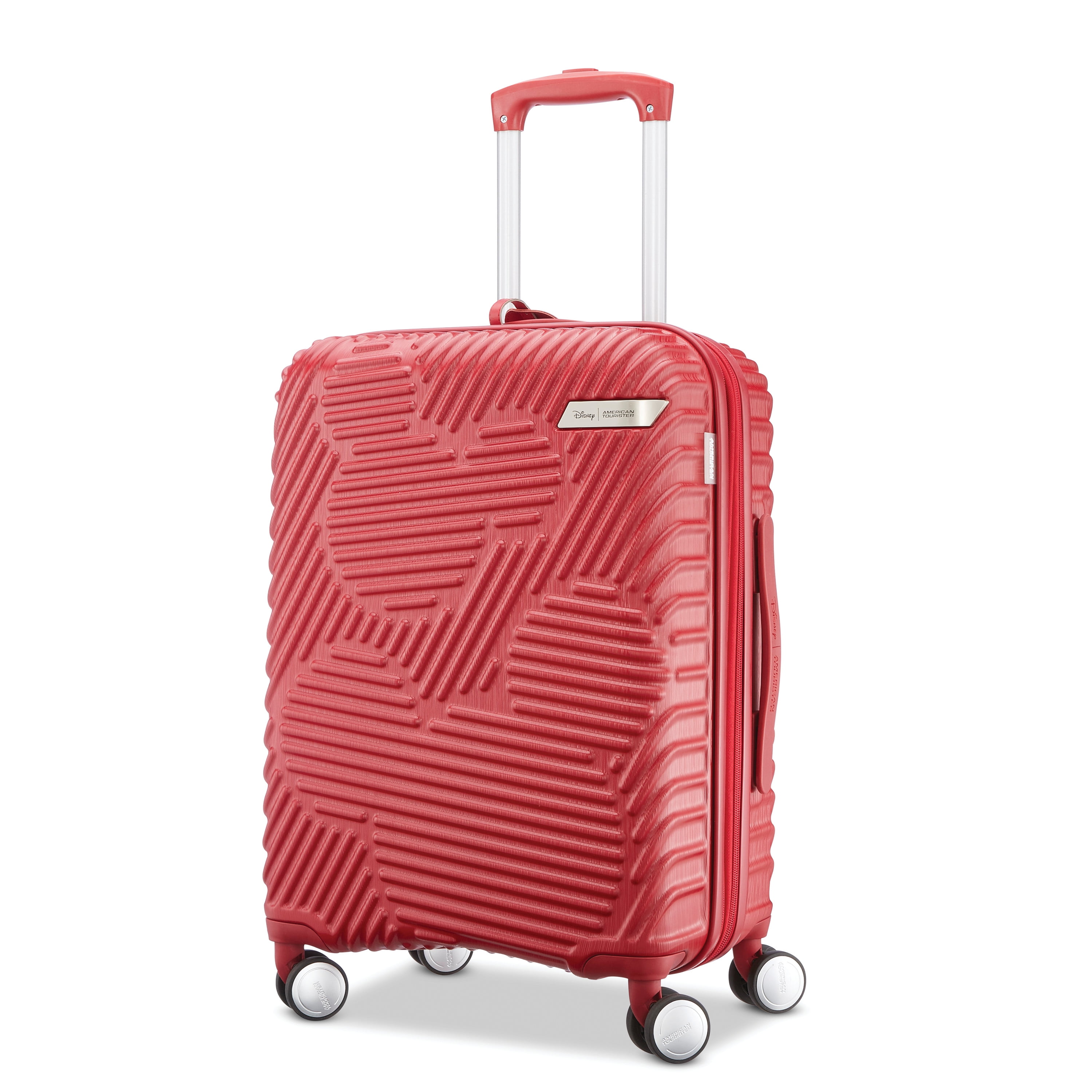 American Tourister Valise à roulettes Mickey Clouds Rose saumon