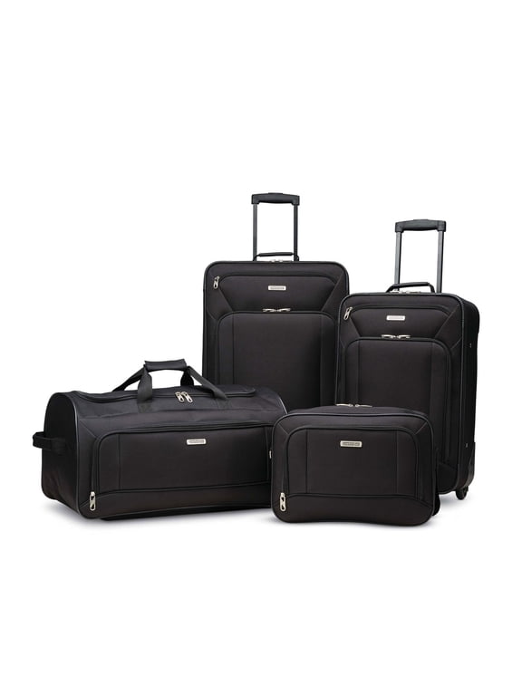 Fieldbrook XLT 4 Piece Softside Luggage Set