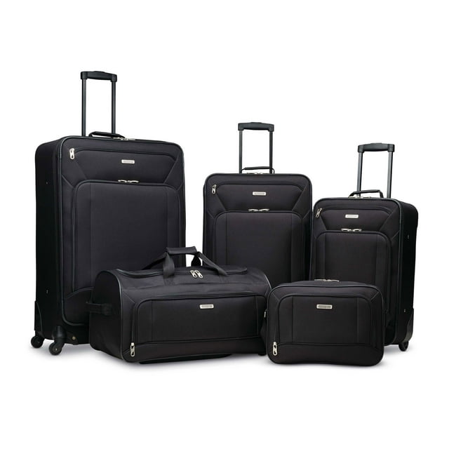 American Tourister Fieldbrook XLT 5 Piece Softside Luggage Set ...