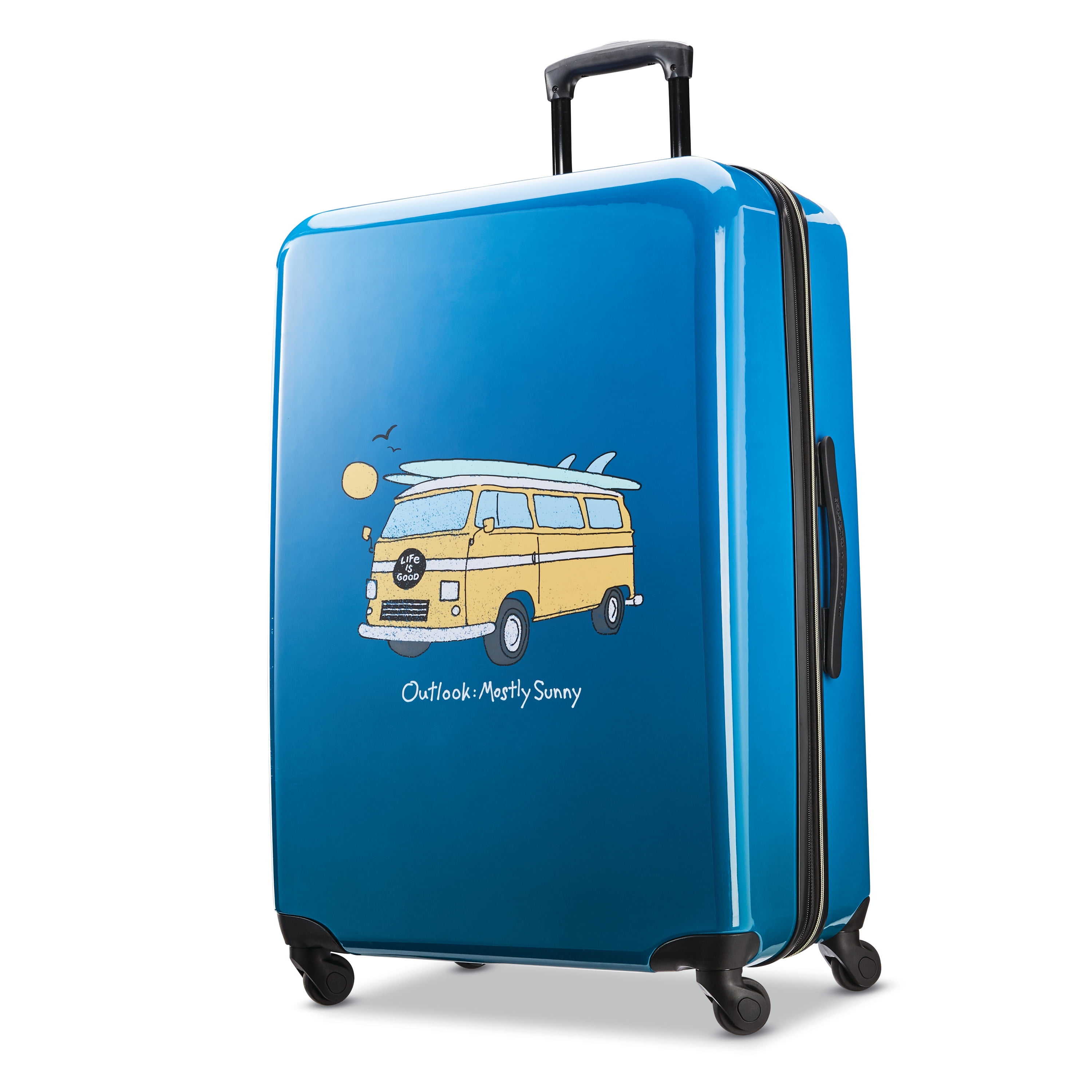 American Tourister Life Is Good 28-inch Hardside Spinner, Checked