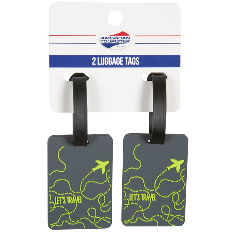 American tourister luggage tags new arrivals