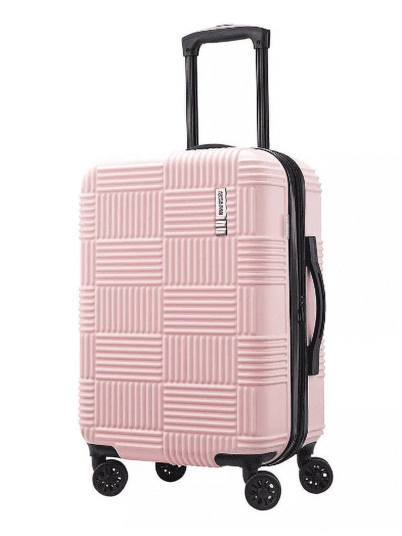 American Tourister NXT Checkered Hardside Carry On Spinner