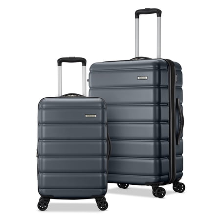 American Tourister Roll Out 2-Piece Luggage Set with Spinner Wheels (Carry on/Medium Checked) - Graphite