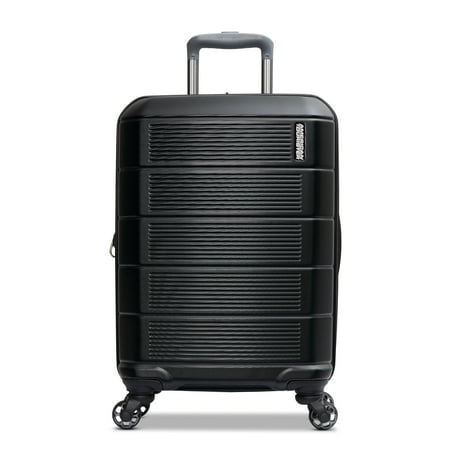 American Tourister - Stratum 2.0 20" Spinner Expandable Carry-On Suitcase - Jet Black