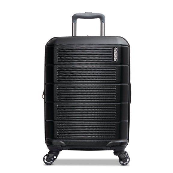 Open Box American Tourister Stratum 2.0 20" Hardside Carry-on Spinner Luggage One Piece - Jet Black