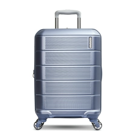 American Tourister - Stratum 2.0 22" Spinner Expandable Carry-On Suitcase - Slate Blue