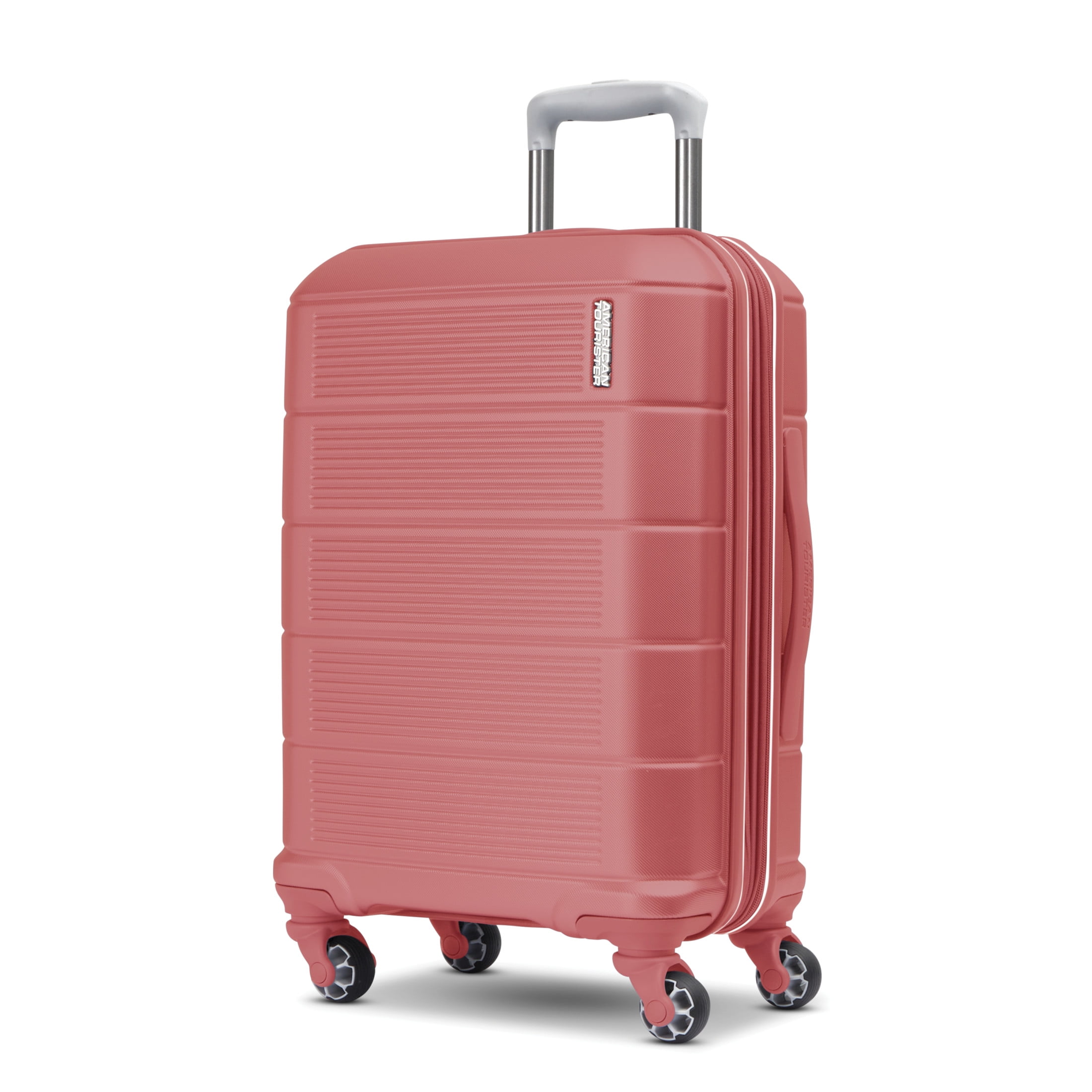 American Tourister Stratum 2.0 20-inch Hardside Carry On Luggage with Spinner Wheels - Soft Coral