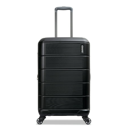 American Tourister - Stratum 2.0 24" Expandable Spinner Suitcase - Jet Black