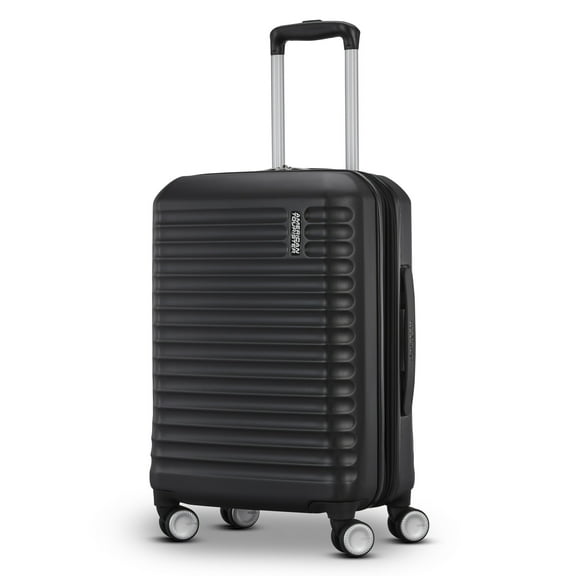 American Tourister Stratum 3.0 Carry-On Hardside Suitcase with Spinner Wheels - Black