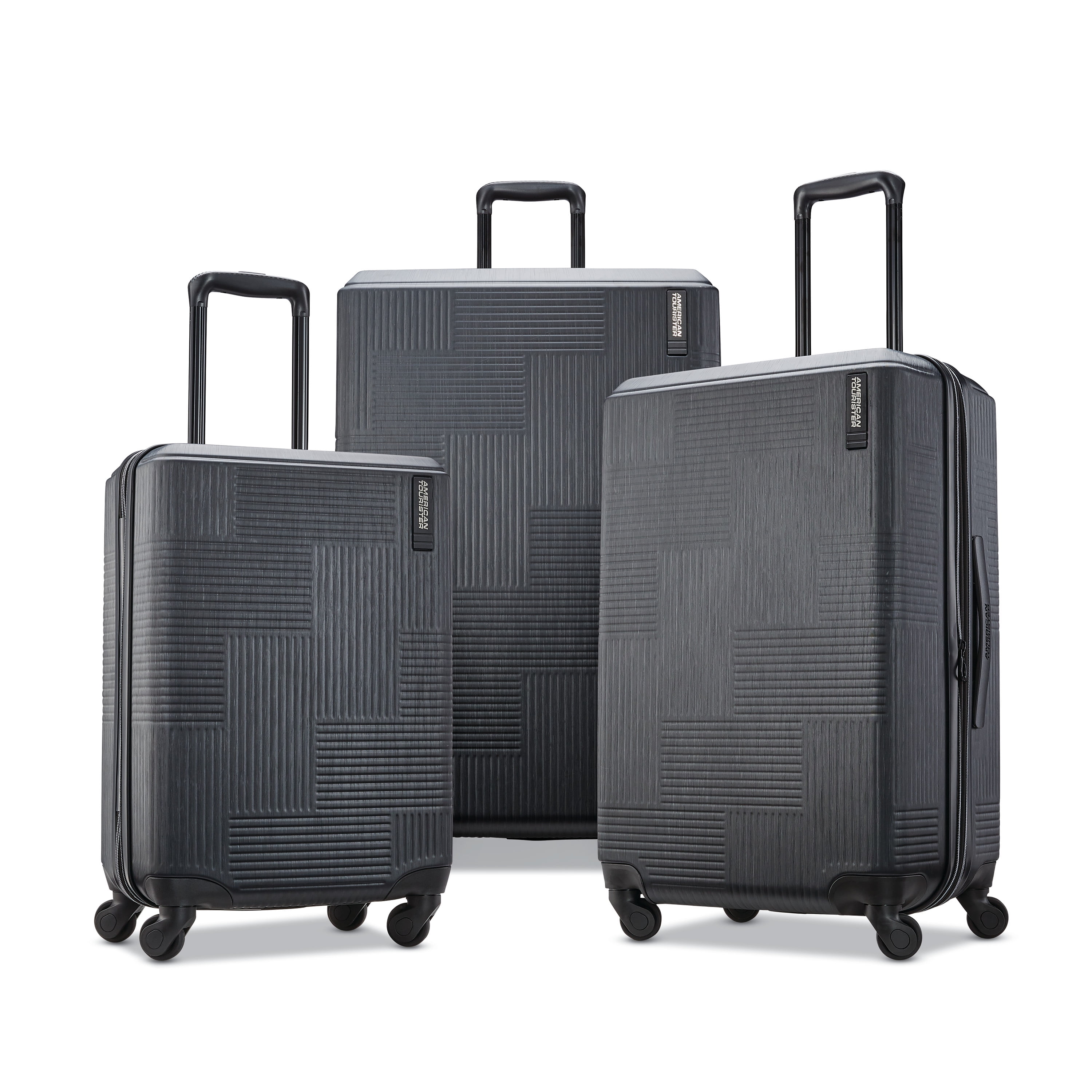 3-Piece Hardside Spinner Luggage Set by American South Korea Ubuy