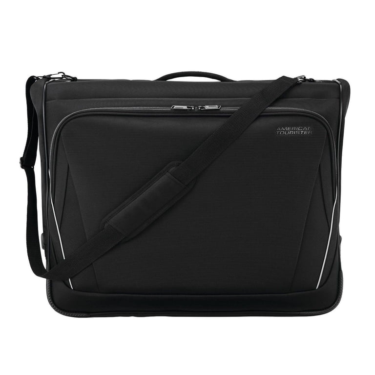 AMERICAN TOURISTER ガーメントバッグ ブラック American Tourister Superset Large Zippered and Two Corner Pocket