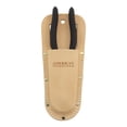 thumbnail image 2 of American Tradesman 615C Top Grain Leather Plier Tool Holder – Belt Clip, Beige 2 of 5