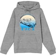 thumbnail image 1 of American Traditional 1963 Classic Car Adult Heather Gray Long Sleeve Hoodie-XXL, 1 of 3