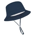 thumbnail image 1 of American Trends Baby Sun Hats UPF 50+ Toddler Bucket Hats Sun Protection Baby Swim Hat Summer Beach Hat Wide Brim Kids Bucket Hats for Boys Girls, 1 of 7