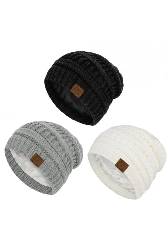 Womens Beanies Warm Winter Hats for Women Slouchy Unisex Beanies Soft Knit Hats