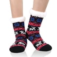thumbnail image 1 of American Trends Womens Grip Socks Warm Fuzzy Socks for Women Cozy Sleep Socks Non Slip Socks for Women with Grippers, 1 of 6