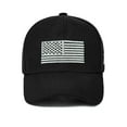thumbnail image 1 of American Trends Baseball Cap for Men USA Flag Embroidered Baseball Hat Adjustable Golf Hat UV Protection Black, 1 of 7