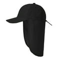 thumbnail image 1 of American Trends Mens Sun Hat with Neck Flap UV Protection Waterproof Fishing Hat Portable Safari Hat Black, 1 of 7