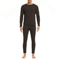 thumbnail image 1 of American Trends Soft Mens Long Johns Thermal Underwear Two Piece Thermal Underwear Set for Men Coffee L, 1 of 6