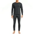 thumbnail image 1 of American Trends Soft Mens Long Johns Thermal Underwear Two Piece Thermal Underwear Set for Men Dark Grey XL, 1 of 6