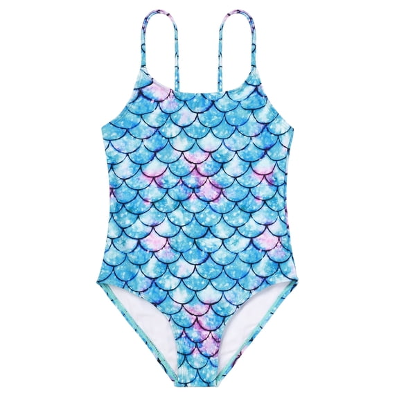 American Trends Toddler Girls Bathing Swimsuit One Piece Swimsuits for Toddler Girls Bathing Suit for Baby Girl Green Mermaid 2-3T