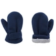 thumbnail image 1 of American Trends Toddler Mittens Unisex Fleece Lined Gloves Baby Winter Warm Mittens for Kids Boys and Girls -1&nbsp;Pairs&nbsp;Navy M, 1 of 4