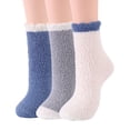 thumbnail image 1 of American Trends Fuzzy Socks for Women Warm Winter Slipper Socks Soft Casual Sleeping Socks Cozy Crew Socks, 1 of 5
