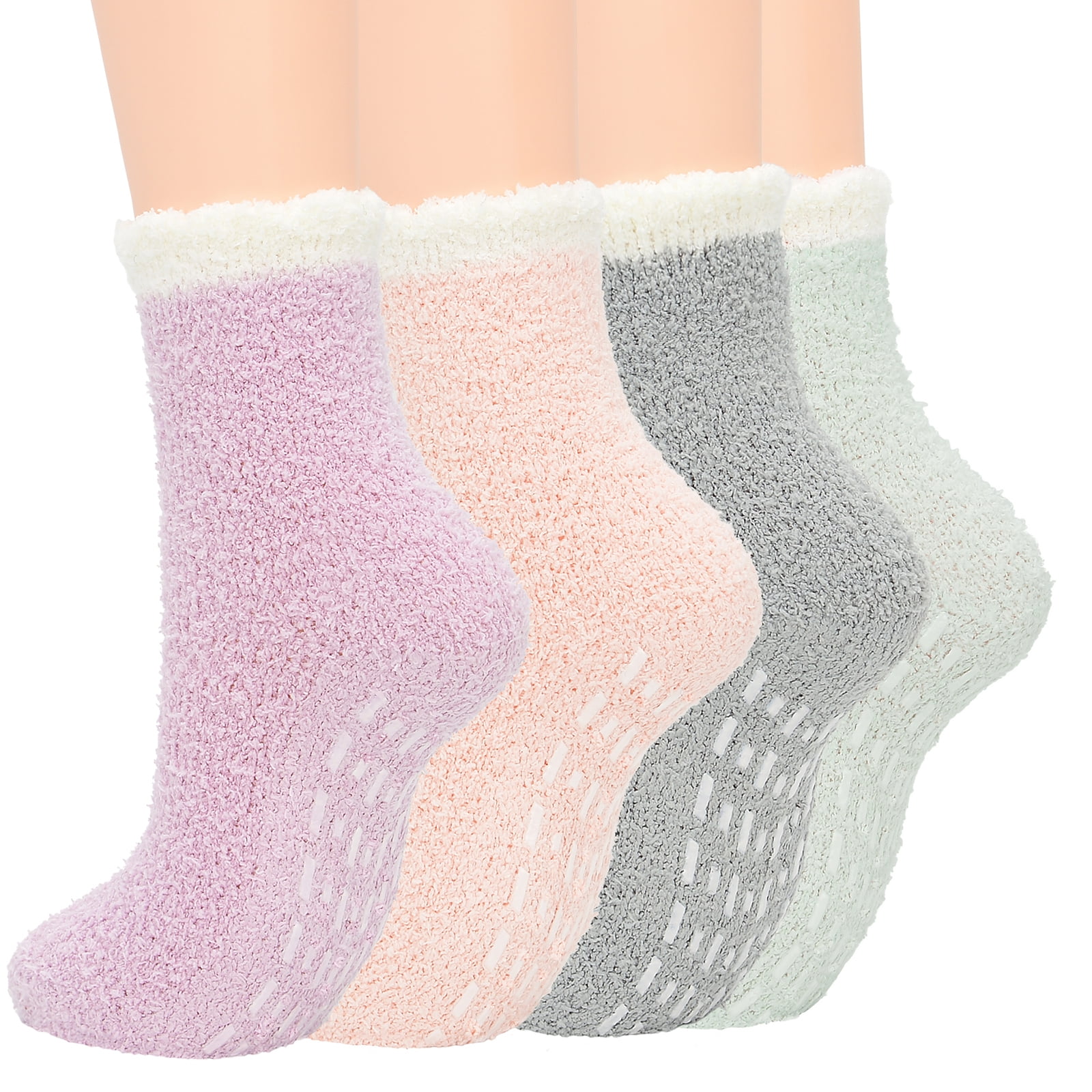 American Trends Women Warm Super Soft Cozy Fuzzy Socks Fluffy socks Slipper Socks for Women with
