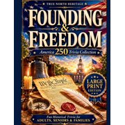 American Trivia Challenge American Trivia Challenge Founding & Freedom 200 Large Print Multiple Choice Questions on Colonial America, the Revolut, Paperback