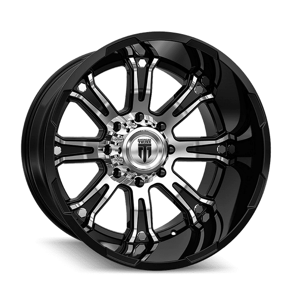 American Truxx Bomb-At154 22X14 5X127 -76Et 78.1Cb Black/Machined