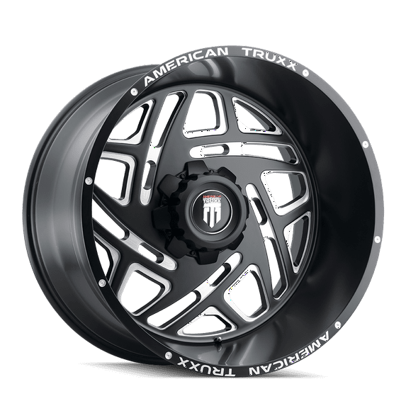 American Truxx Cosmos-At1904 20X12 8X180 -44Et 124.2Cb Black/Milled