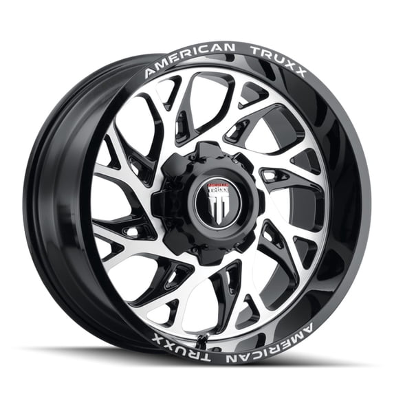 American Truxx Destiny-At1913 20X12 8X170 -44Et 125.2Cb Black/Machined