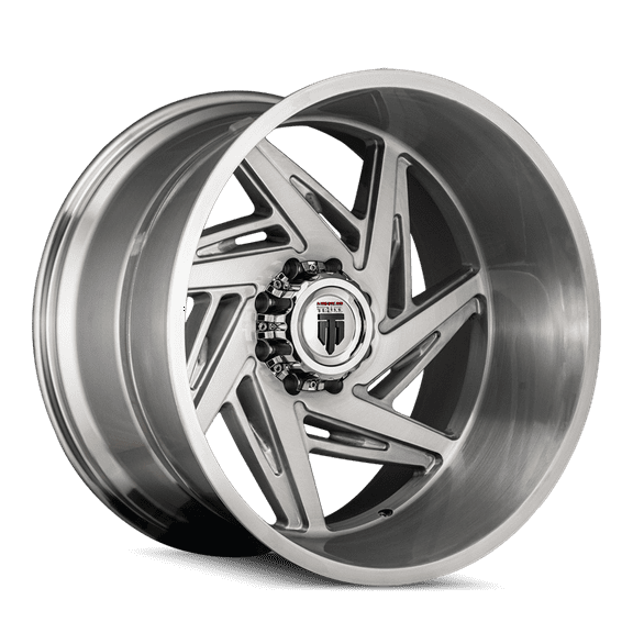 American Truxx Spiral-At1906 24X14 5X127 -76Et 78.1Cb Brushed Texture