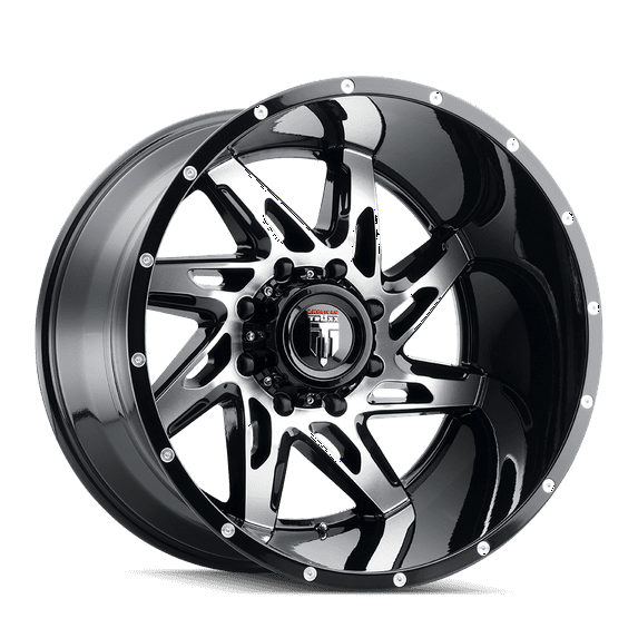 American Truxx Spyder-At183 22X14 8X180 -76Et 125.2Cb Black/Machined