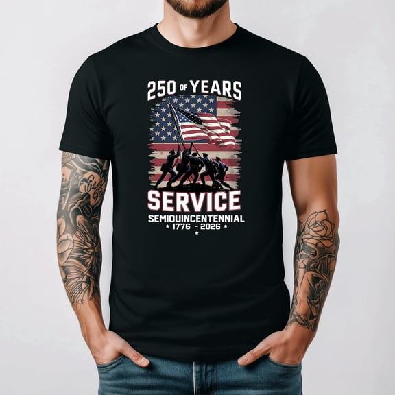 American Two Hundred Fifty Years USA Pride Anniversary T Shirt up to 5XL
