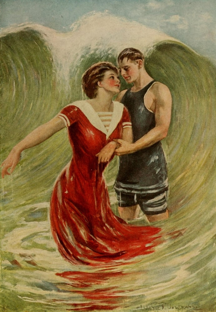 American Types 1912 Waterproof Canvas Art - Clarence F Underwood (24 x 36)