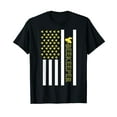 thumbnail image 1 of American US Flag Bees Beekeeper Vintage Beekeeping Patriotic T-Shirt, 1 of 5