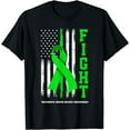 thumbnail image 1 of American US Flag Fight Traumatic Brain Injury Awareness T-Shirt, 1 of 4