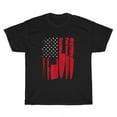 American US Flag Kitchen Butcher Knife Set Tools TShirt Unisex Funny