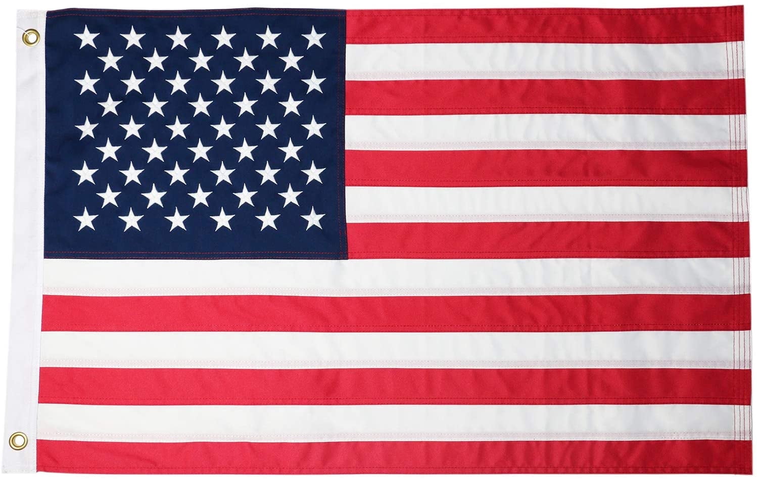 American USA Flag 2.5x4 FT Deluxe Long Lasting Outdoor US Flag Fade