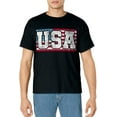 thumbnail image 1 of American USA US Flag 4th of July T-Shirt, 1 of 4