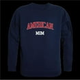thumbnail image 1 of American University Eagles Mom Crewneck Sweatshirt, Navy - Small, 1 of 1