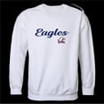 thumbnail image 1 of American University Eagles Script Crewneck Sweatshirt, White - Extra Large, 1 of 1