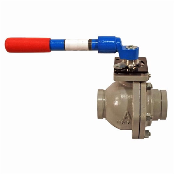 American Valve ILH-4000DV-060 4000 Series Ball Valves Ductile Iron Grooved-End Full Port Ball Valve - 600CWP, 6 in.