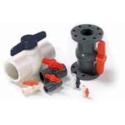 American Valve P201S 3-4 0.75 in. PVC Ball Valves Socket Schedule 80